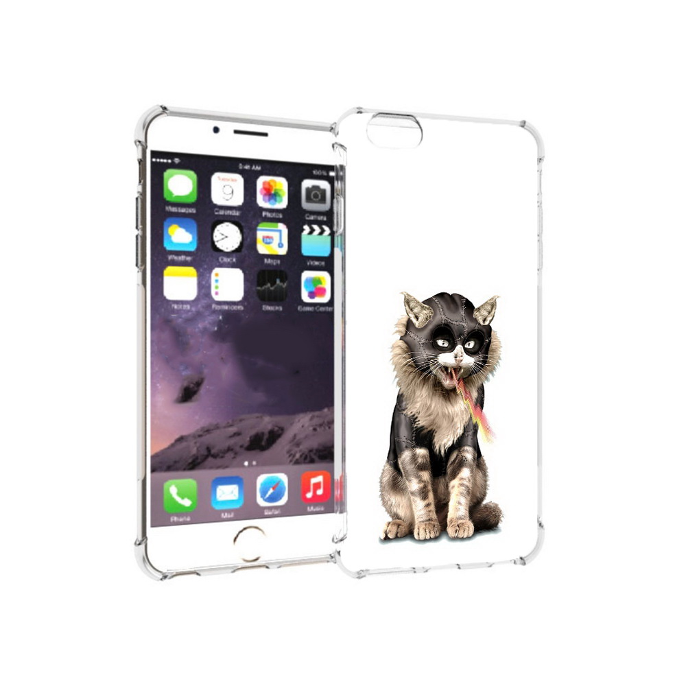 

Чехол MyPads Tocco для Apple iPhone 6 Plus дьяволский кот, Прозрачный, Tocco