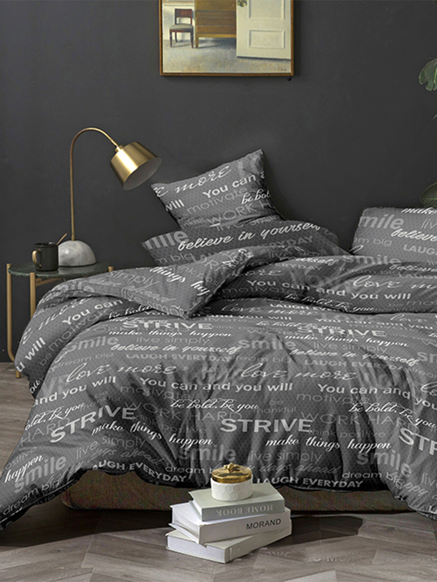

Простынь Simple House Strive 240x215 см полисатин