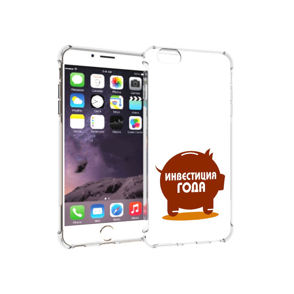 

Чехол MyPads Tocco для Apple iPhone 6 Plus инвестиция, Прозрачный, Tocco