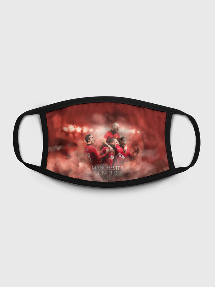 

Многоразовая маска унисекс Burnettie Manchester United, Разноцветный, Manchester United