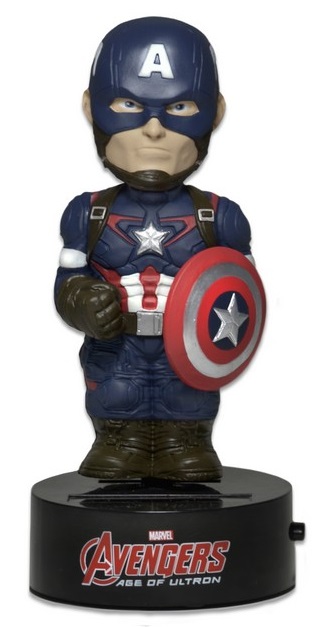 фото Фигурка на солнечной батарее captain america 15 см neca