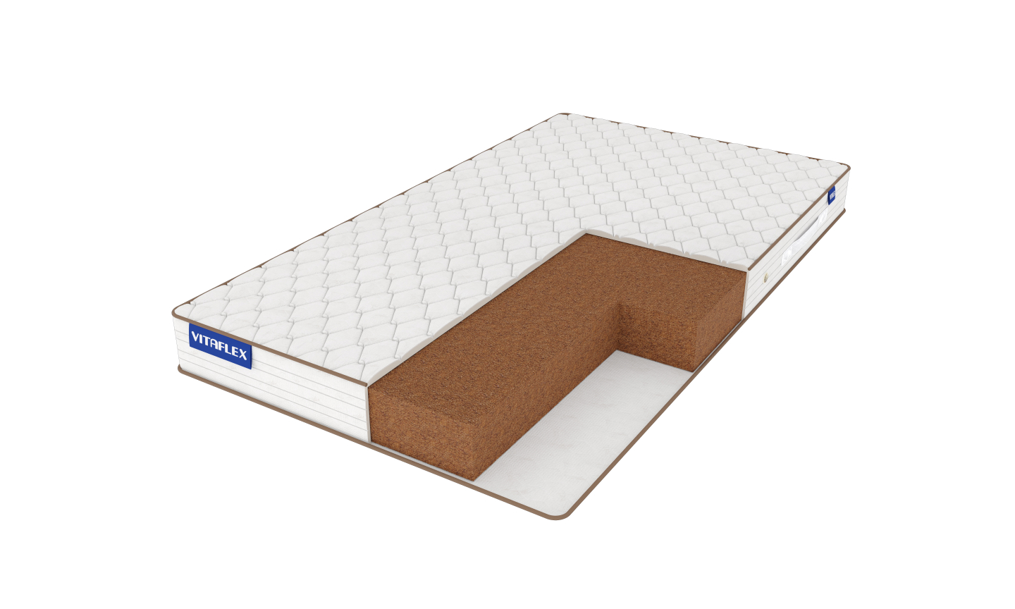 

Матрас Vitaflex Hard 15 90х200, Белый, Hard 15