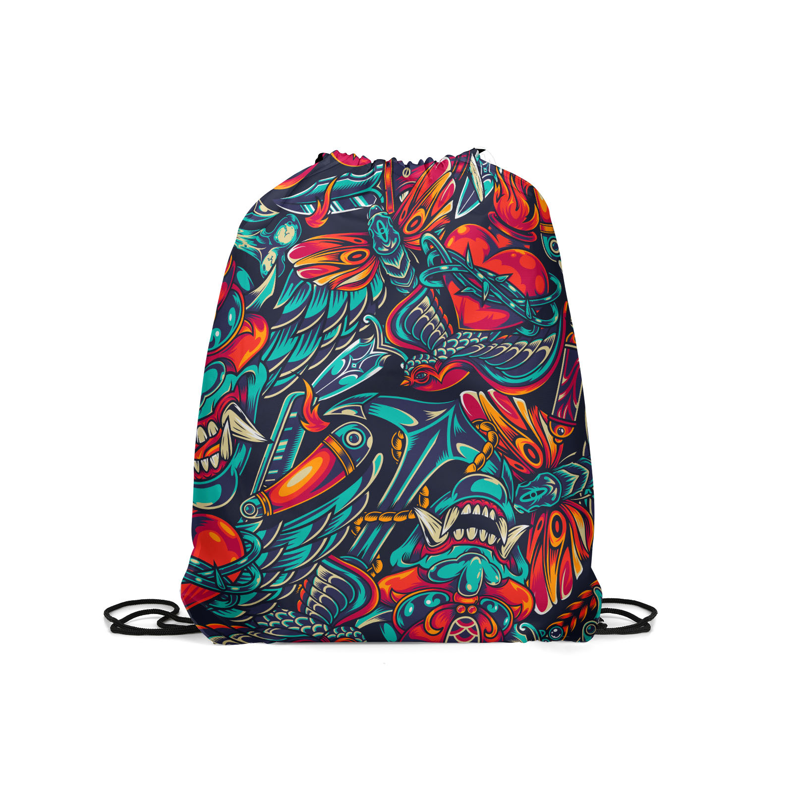 

Мешок для обуви унисекс Gorolla DrawstringBackpack 081 разноцветный, 42х35 см, Синий, DrawstringBackpack 081