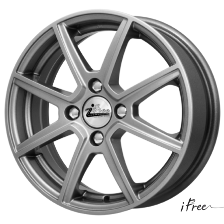 

Колесный диск iFree Майами (КС518) (Хай вэй) 5.5xR14 ET38 4*114.3 D67.1, Серебристый