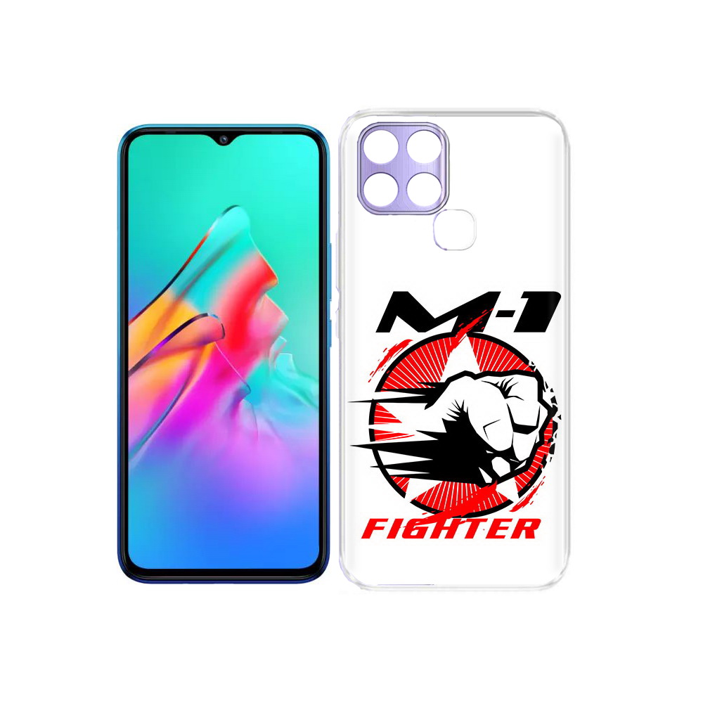 

Чехол MyPads Tocco для Infinix Smart 6 единоборства М-1, Прозрачный, Tocco