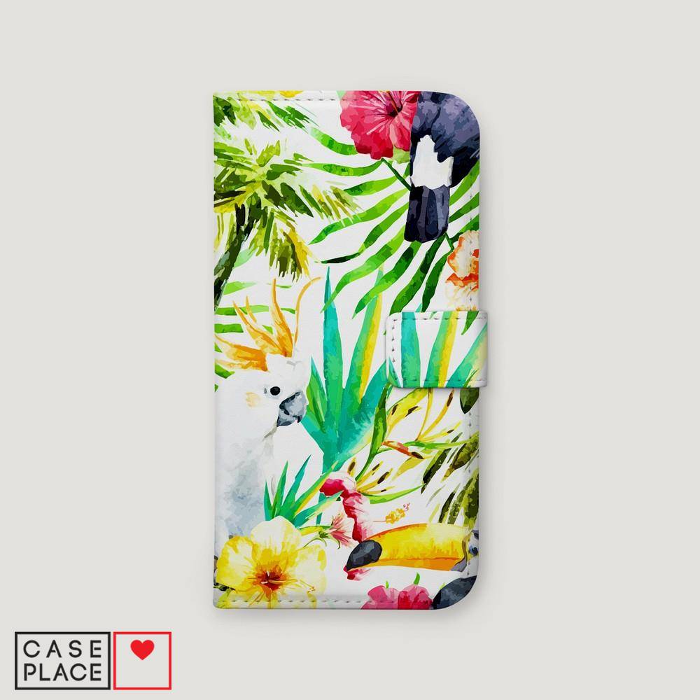 

Чехол Awog на Samsung Galaxy S21 / Самсунг S21 "Животный фон 7 book", Белый;зеленый;желтый, 2101885-1