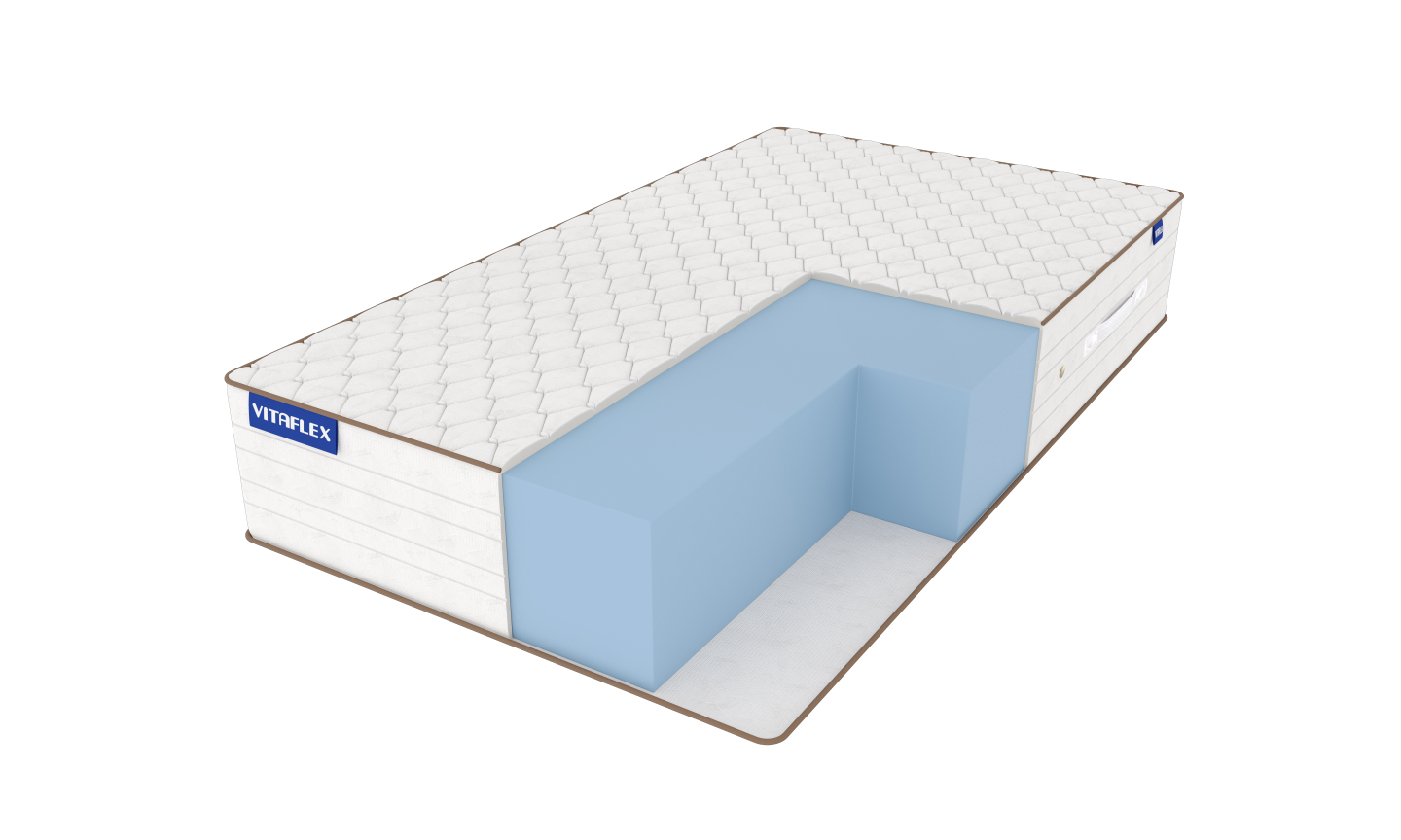 

Матрас Vitaflex Foam 30 180х190, Белый, Foam 30