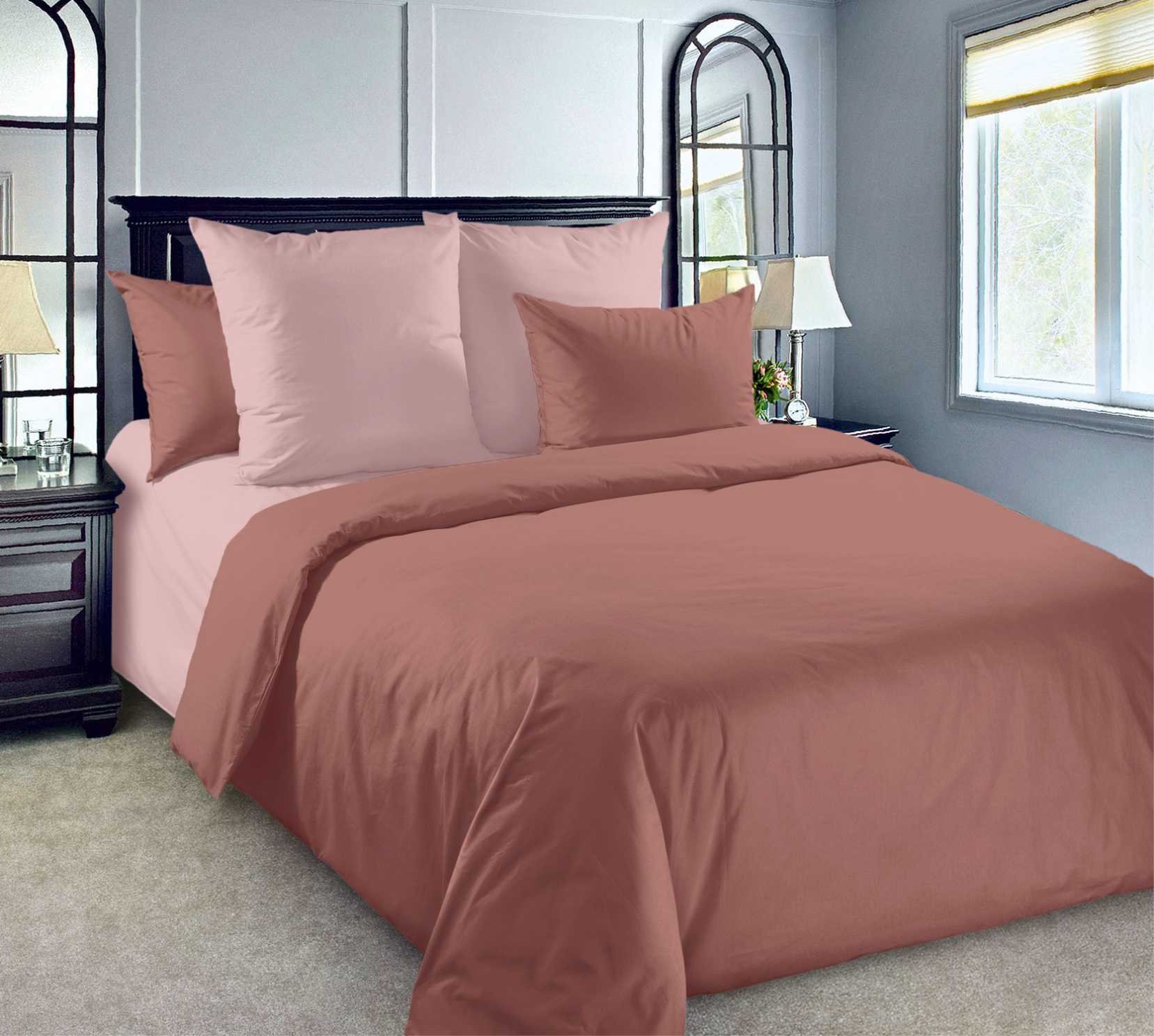 

Постельное белье «Летний закат», Семейный, перкаль