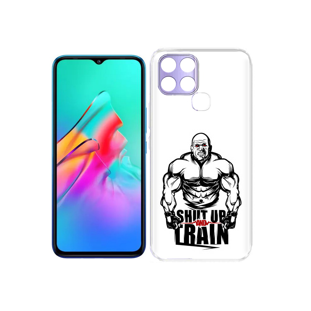 

Чехол MyPads Tocco для Infinix Smart 6 здоровое тело, Прозрачный, Tocco