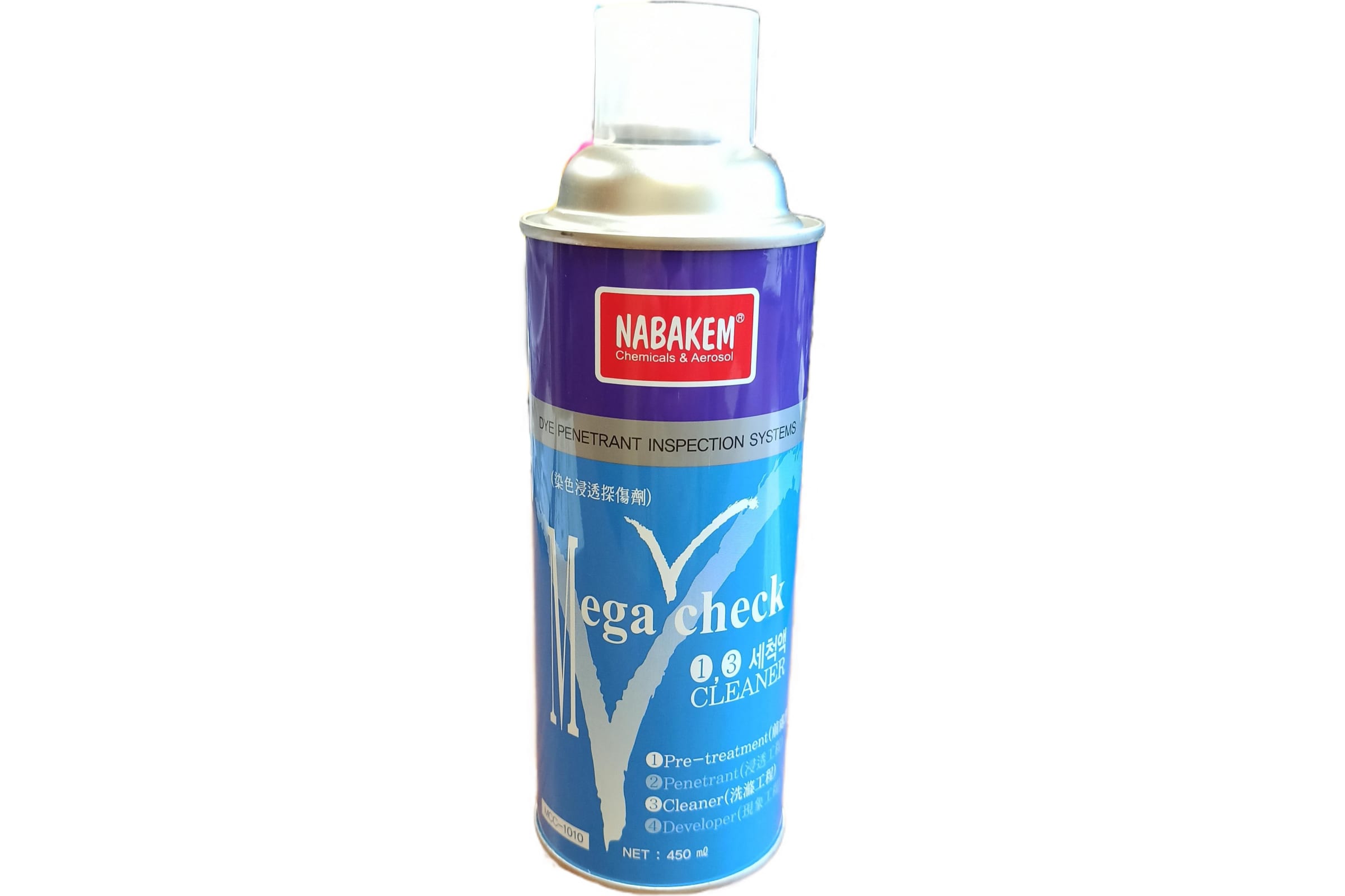 Очиститель Nabakem MegaCheck, 450 мл MCC1010 индикатор утечки аммиака nabakem