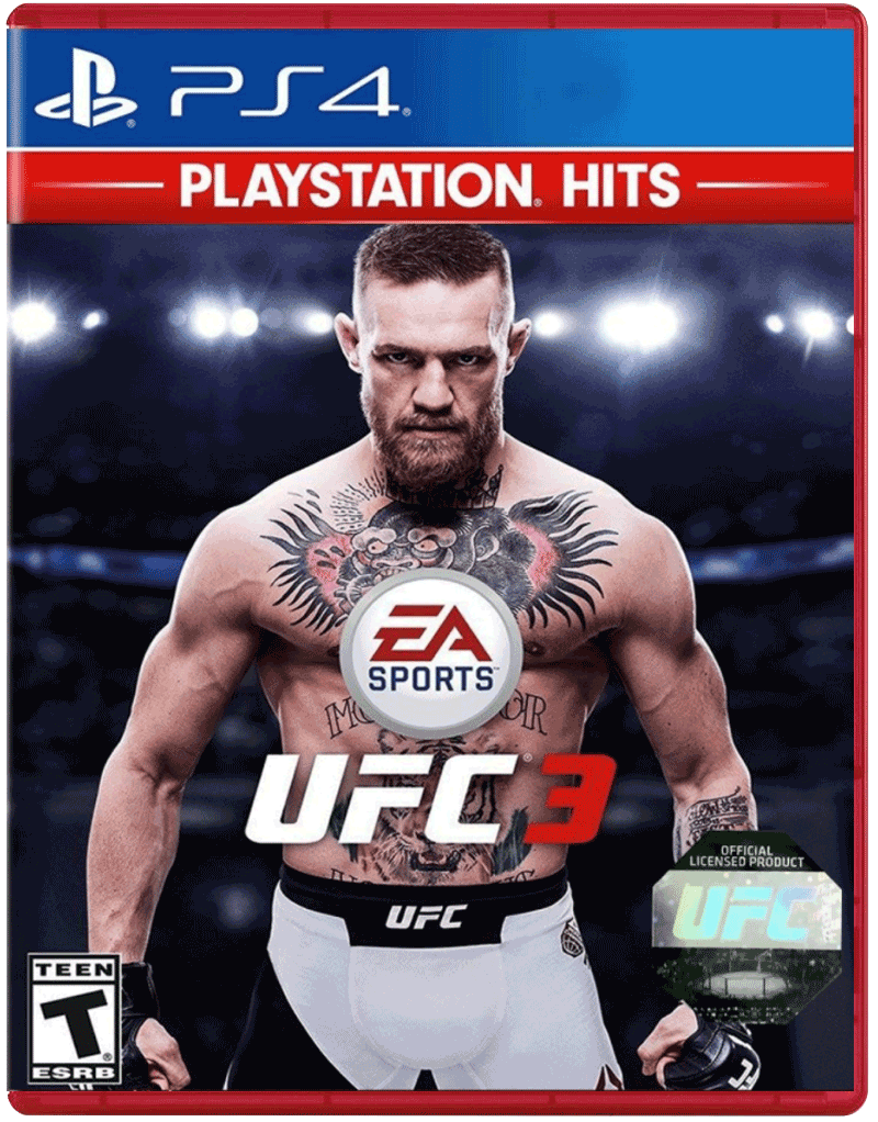 Игра UFC 3 PlayStation Hits (PlayStation 4, русские субтитры)