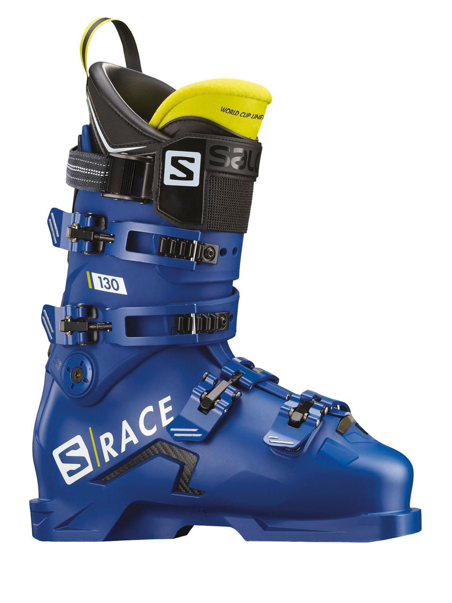 Горнолыжные Ботинки Salomon SRace 130 Race Blue F04Acid Green См27 2023-24 53556₽