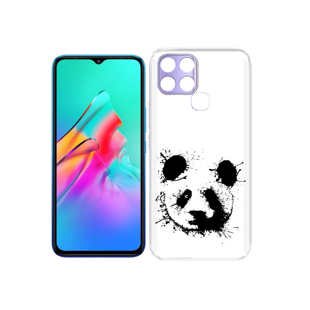 

Чехол MyPads Tocco для Infinix Smart 6 клякса-панда, Прозрачный, Tocco