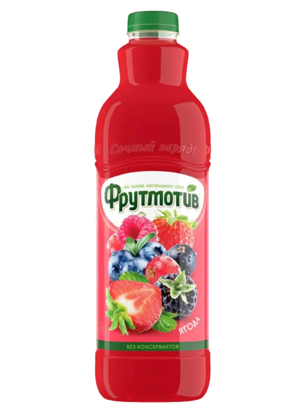 Холодный чай Фрутмотив черный с лесными ягодами 1,5 л