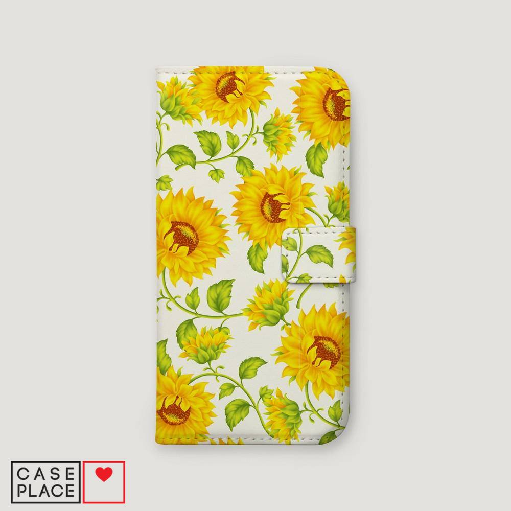 

Чехол Awog на Samsung Galaxy S21 / Самсунг S21 "Цветочный фон 32 book", Желтый, 2101885-1