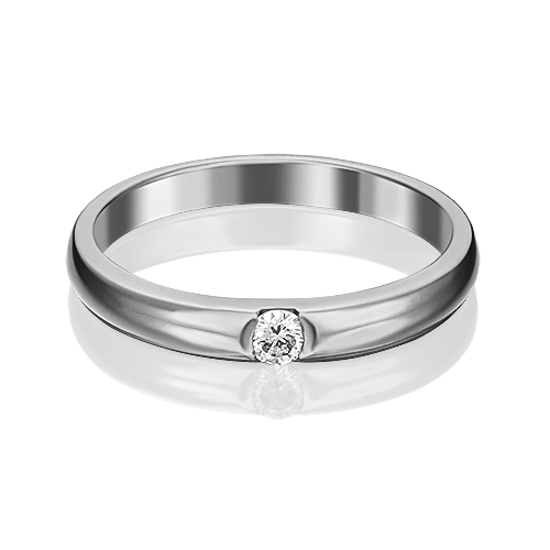 

Кольцо из золота р.  PLATINA jewelry 01-0814-00-101-1120-30, бриллиант, 01-0814-00-101-1120-30