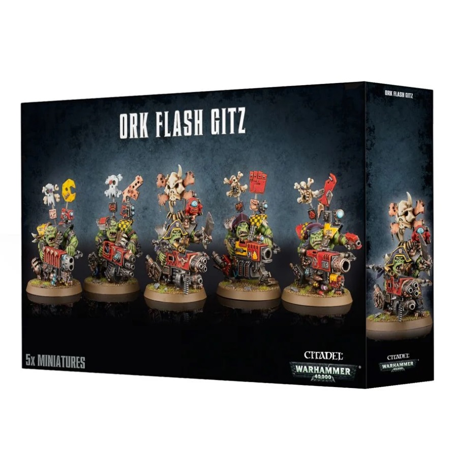 

50-24GW Набор Орки. Понторезы Ork Flash Gitz