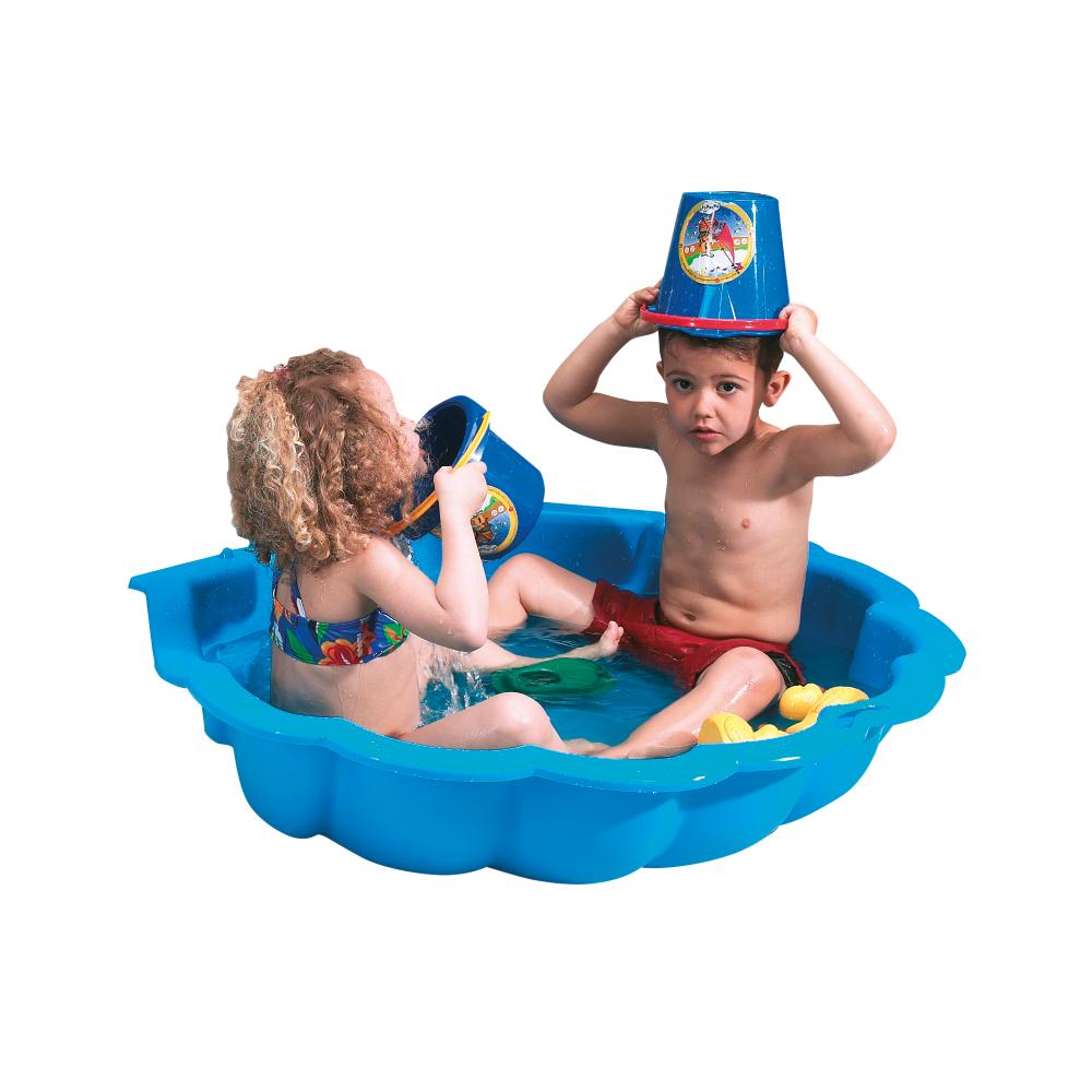 

Песочница Paradiso Toys Ракушка Maxi Голубой 102х88x20h
