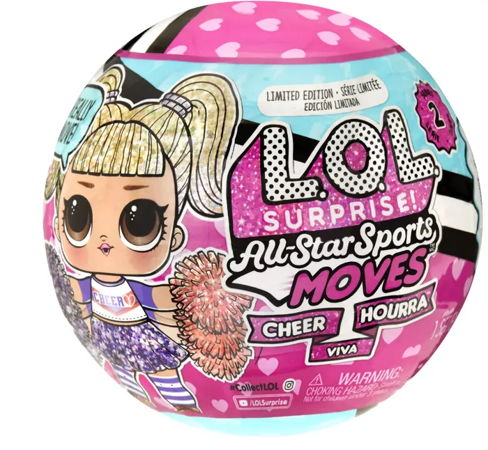 

Игрушка LOL Surprise All Star Sport Cheer в непрозрачной упаковке Сюрприз 593294EUC