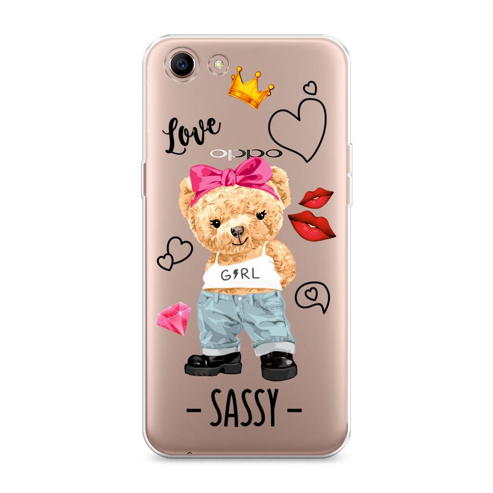 

Чехол для Oppo A83 "Sugar Mommy", Голубой;белый;розовый, 250150-6