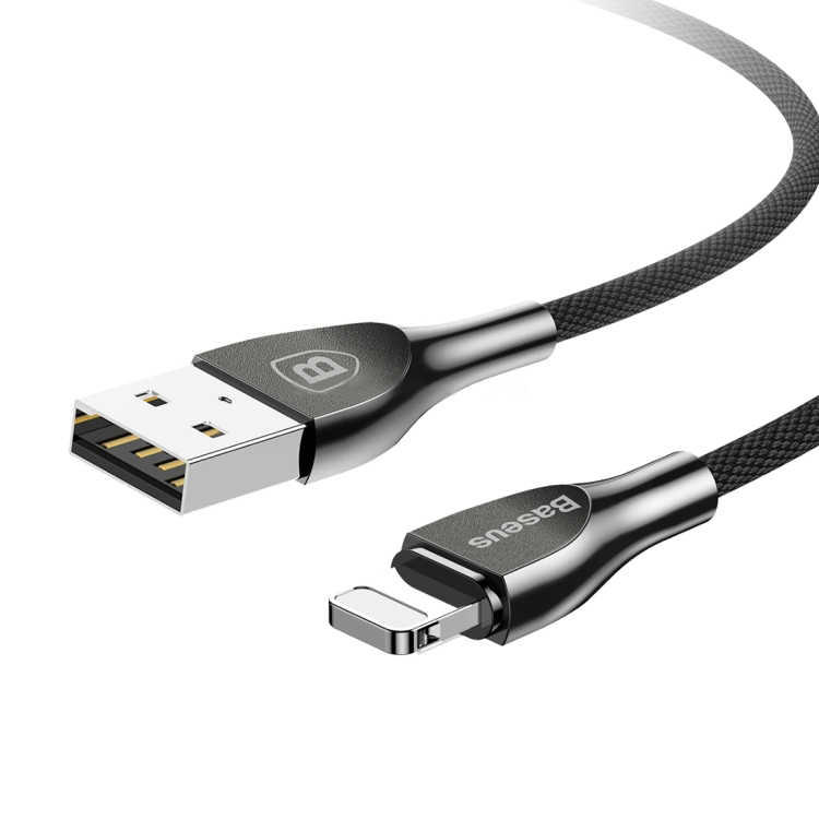 

Кабель Baseus USB - Lightning 2А, 1 м, черный (CALMW-01)