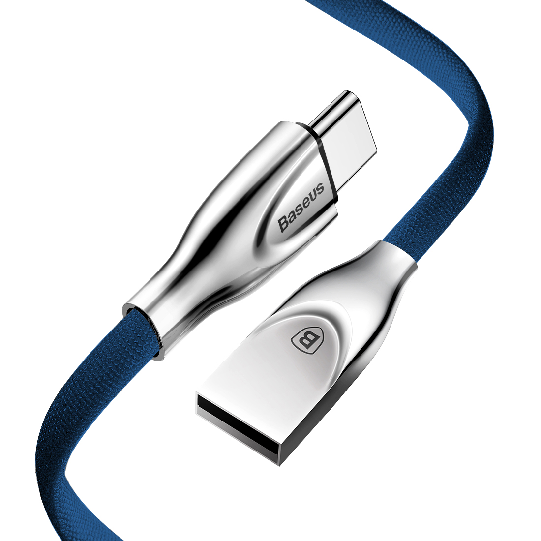 

Кабель Baseus USB - Type-C 2А, 1 м, синий (CATXN-03)