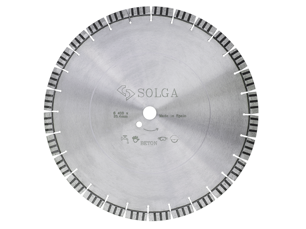 Диск отрезной алмазный Solga Diamant 23117400, 400мм/25,4/20