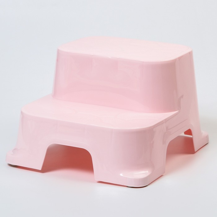 Табурет-подставка детский, цвет светло-розовый альтернатива башпласт табурет подставка лунтик