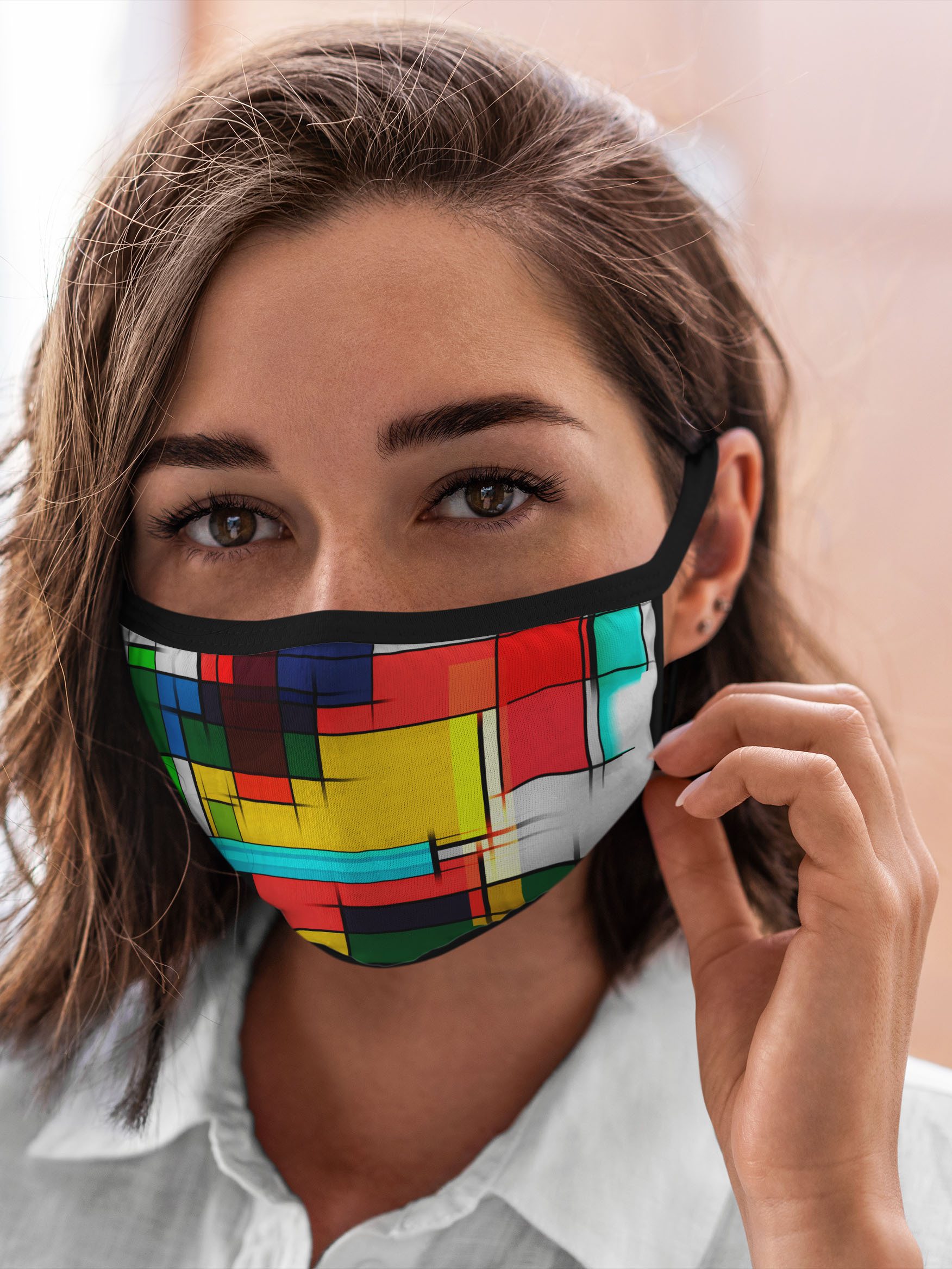 

Многоразовая маска унисекс Burnettie Геометрия Абстрактные Фигуры Цвета, Разноцветный, Геометрия Абстрактные Фигуры Цвета