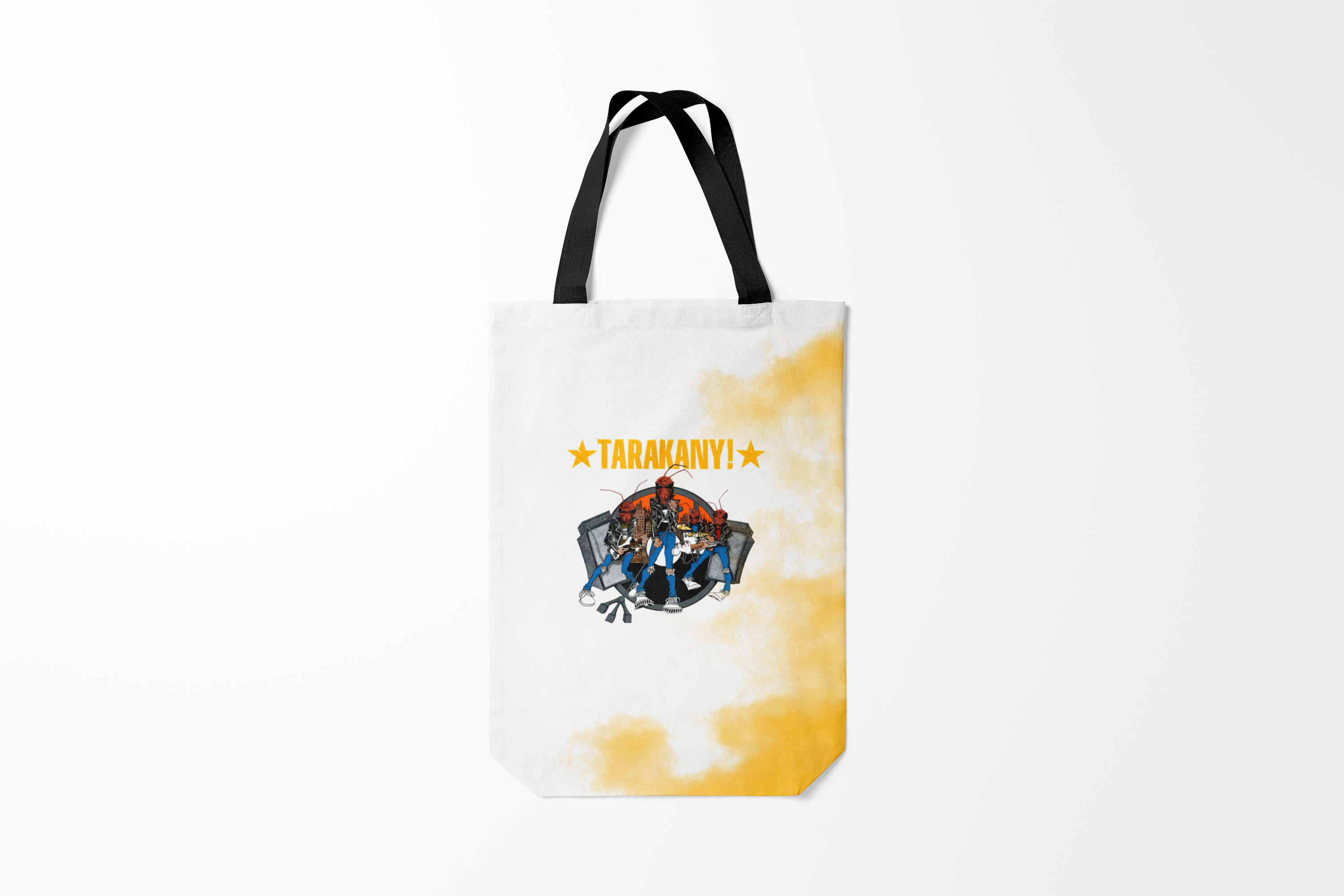 

Сумка шoппер унисекс Burnettie Тараканы TARAKANY, белый, Тараканы TARAKANY