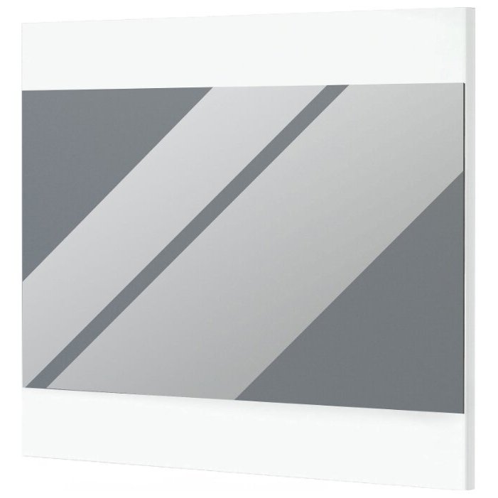 Зеркало настенное Мэрдэс ЗР-1 80х68 см, белый жемчуг