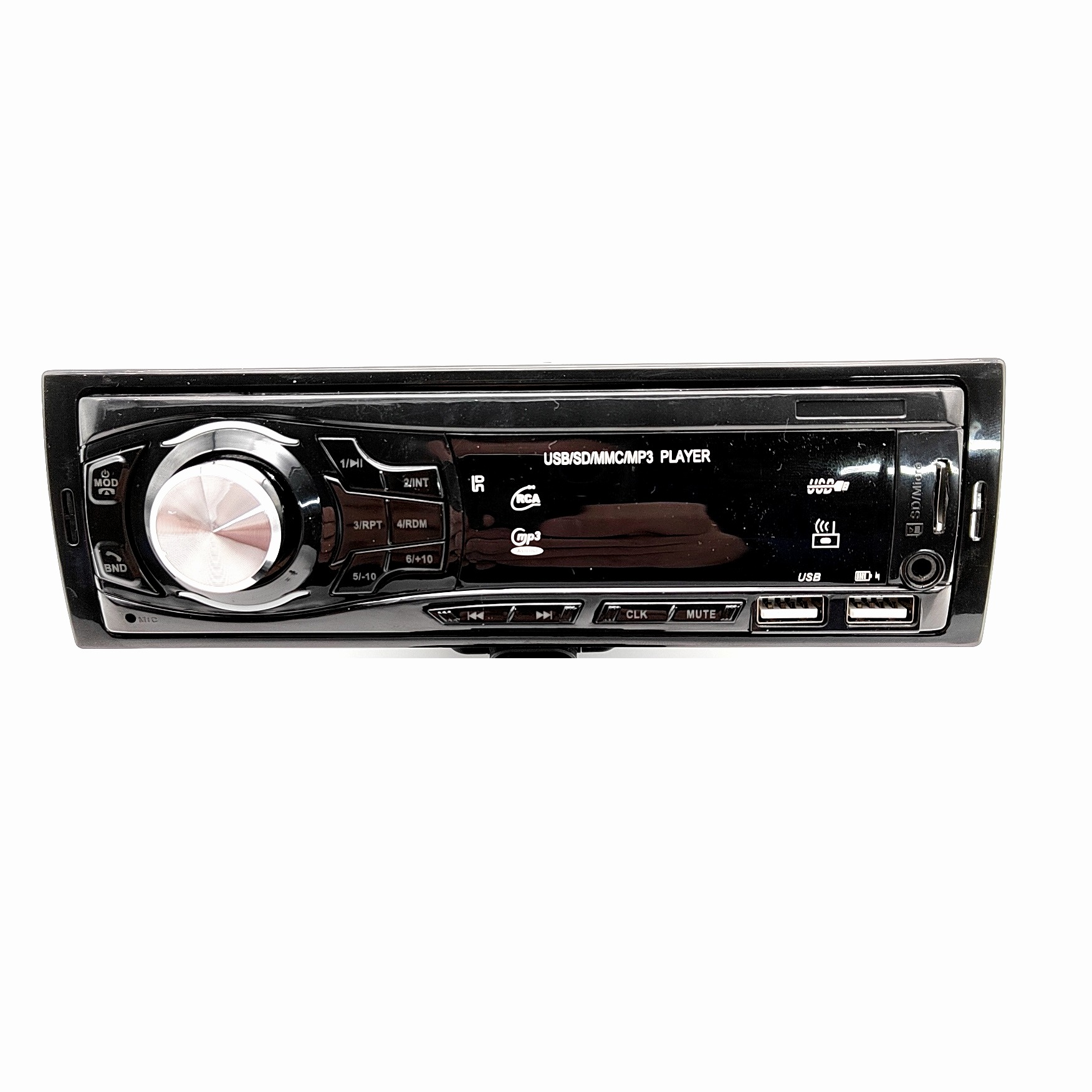 

Автомобильная магнитола MusicOnTheRoad USB AUX MicroSD FM Bluetooth, АвтоМагнитола