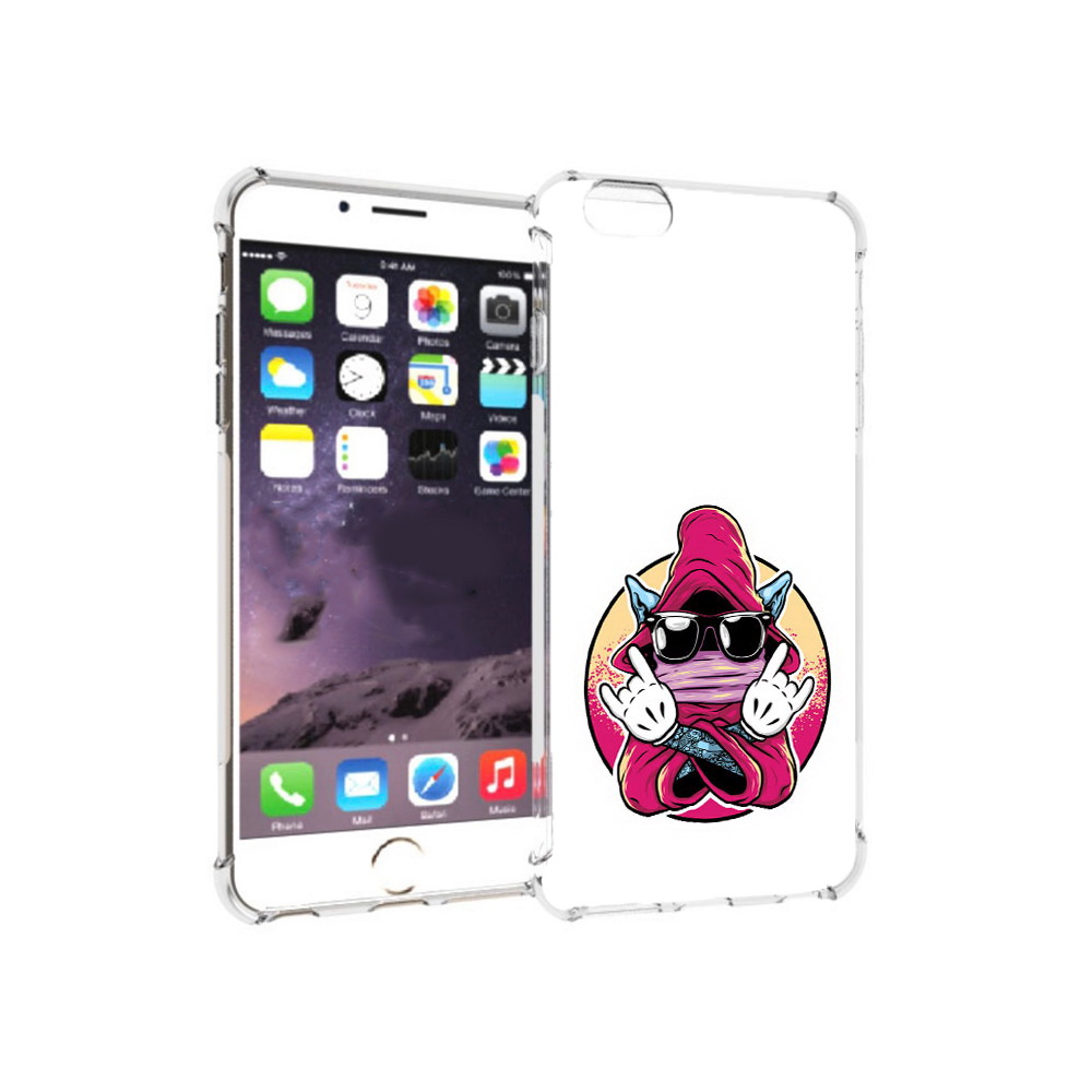 

Чехол MyPads Tocco для Apple iPhone 6 Plus йоу, Прозрачный, Tocco