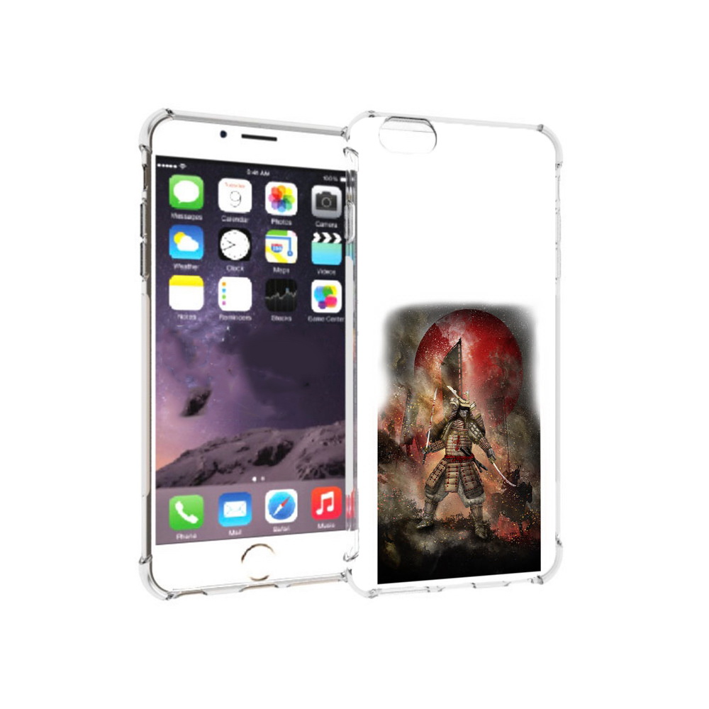 

Чехол MyPads Tocco для Apple iPhone 6 Plus китайскийвоин, Прозрачный, Tocco