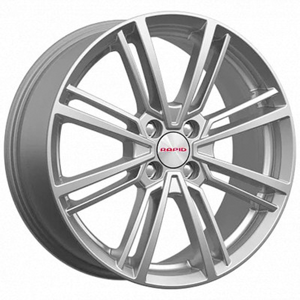 Rapid Эрфурт-Оригинал (Кс903) 7x17/4x100 Et43 D60.1 Дарк_платинум RAPID арт.  r75933