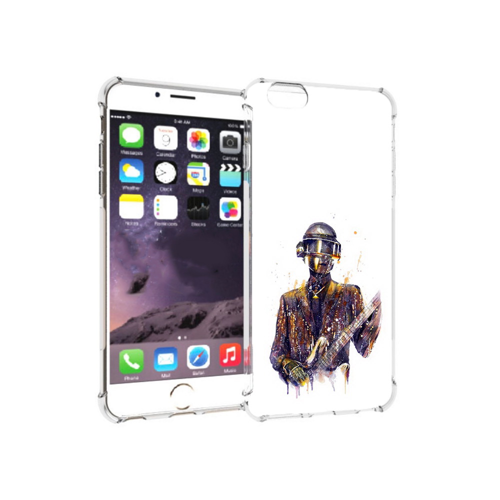 

Чехол MyPads Tocco для Apple iPhone 6 Plus космо-гитарист, Прозрачный, Tocco