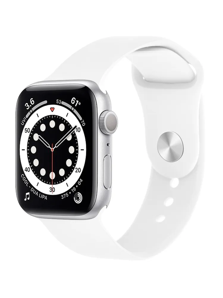 

Сменный силиконовый ремешок для Apple Watch 38mm белый
