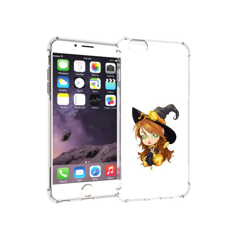 

Чехол MyPads Tocco для Apple iPhone 6 Plus Ведьмочка, Прозрачный, Tocco