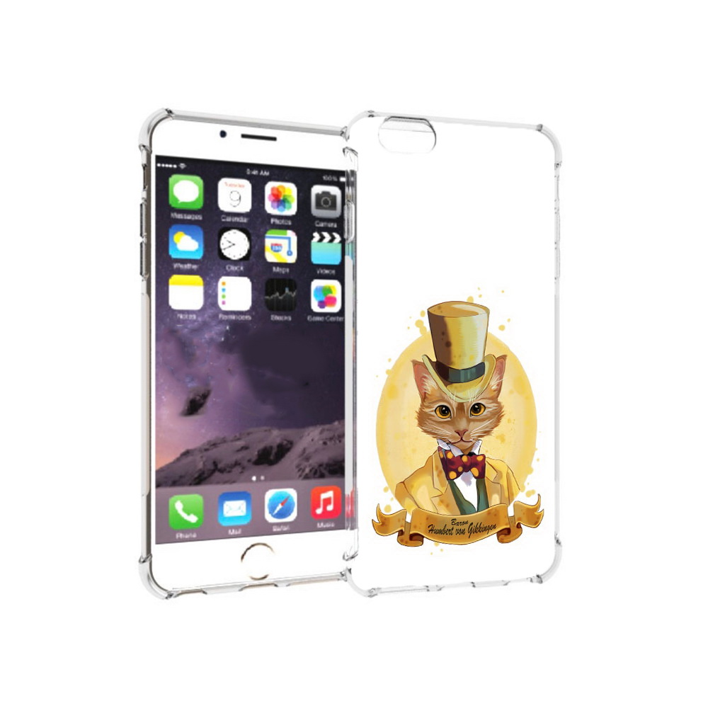 

Чехол MyPads Tocco для Apple iPhone 6 Plus кот юрист, Прозрачный, Tocco