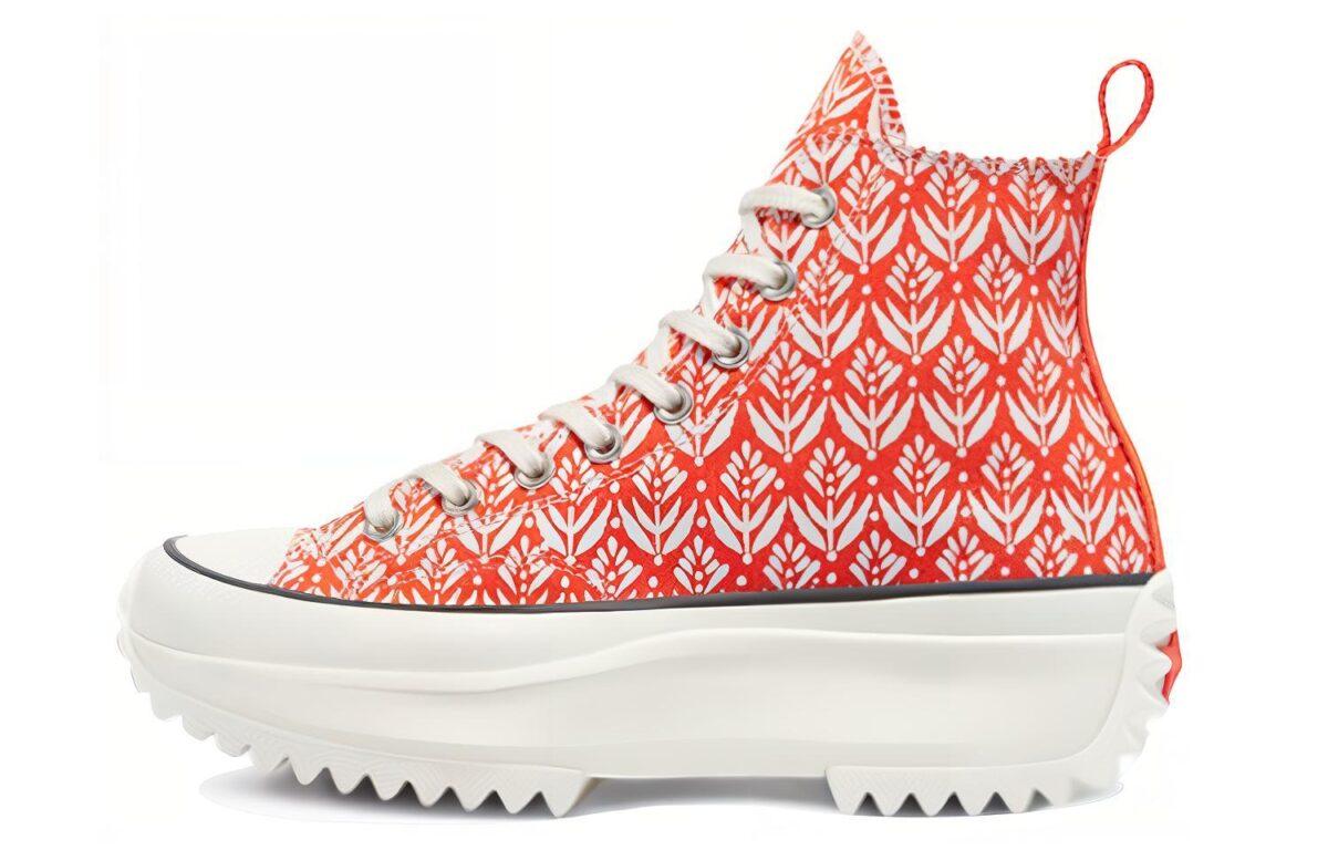 

Кеды унисекс Converse Run Star Hike красные 37 EU, Красный, Run Star Hike