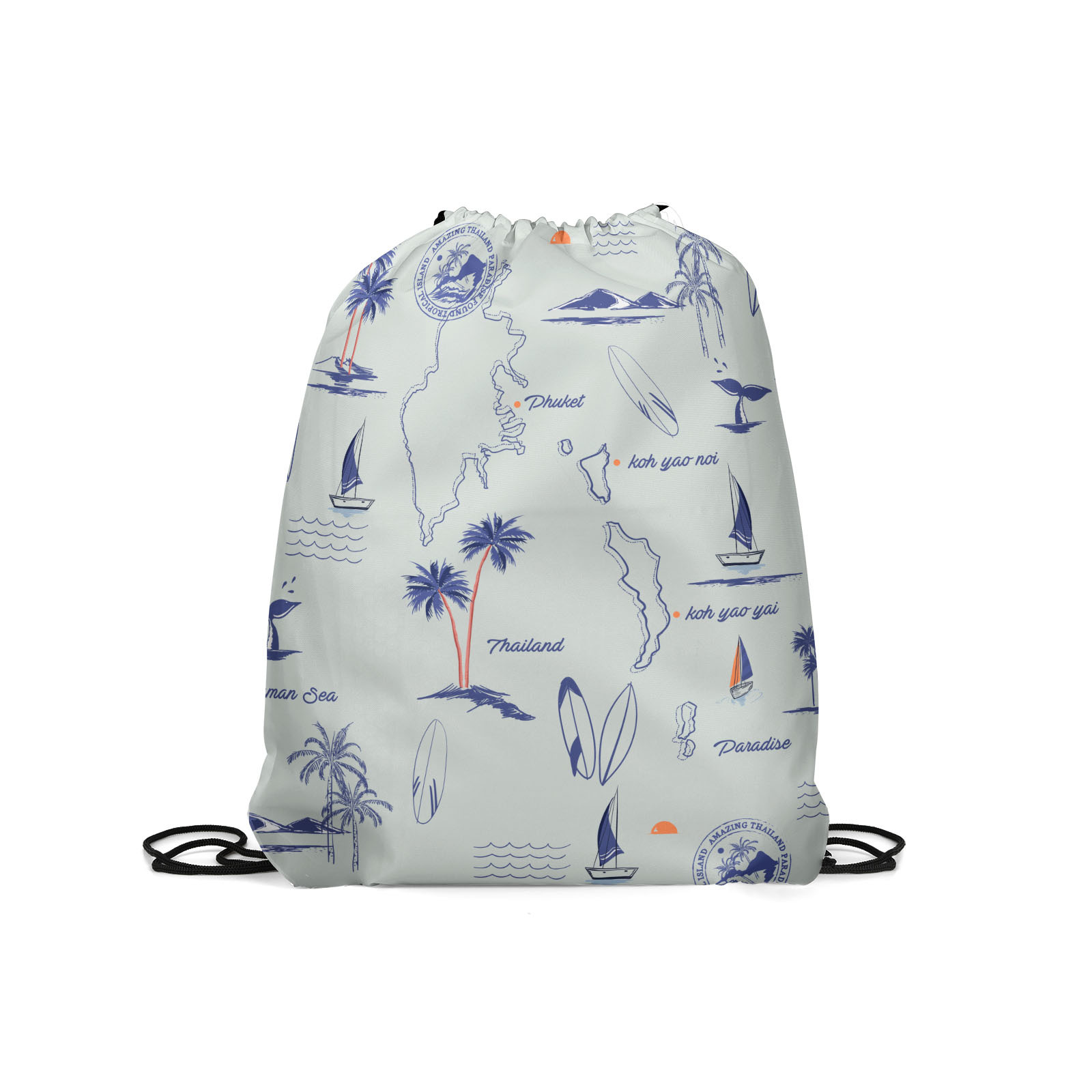 

Мешок для обуви унисекс Gorolla DrawstringBackpack 765 серый, 42х35 см, DrawstringBackpack 765