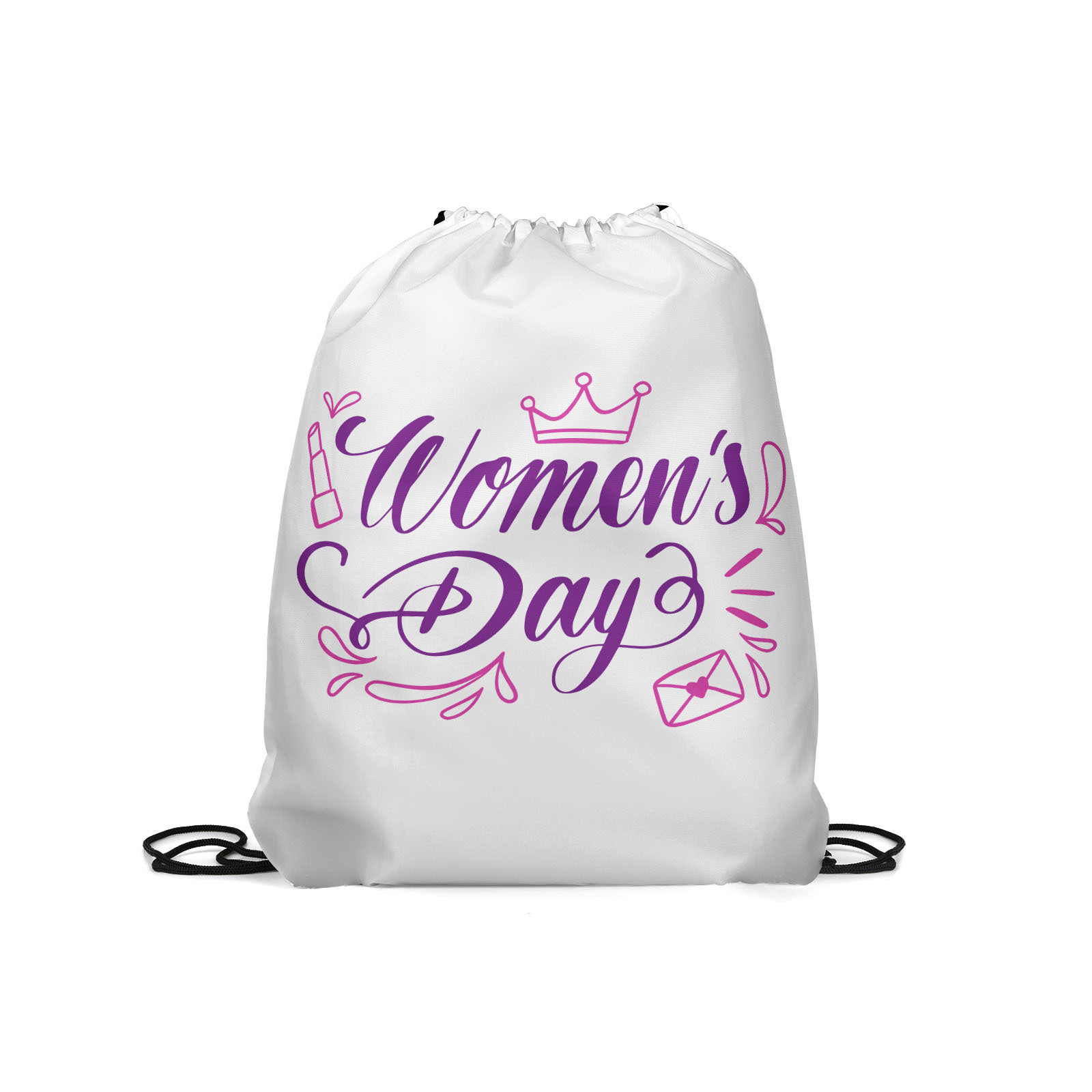 

Мешок для обуви унисекс Gorolla DrawstringBackpack 2227 белый, 42х35 см, DrawstringBackpack 2227