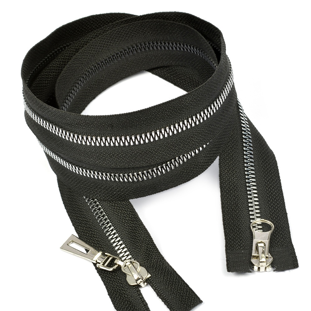 

MaxZipper трактор №8 2 замка, 85 см, черная, серебро, 10 шт, трактор №8 2 замка, 85 см, черная, серебро, 10 шт