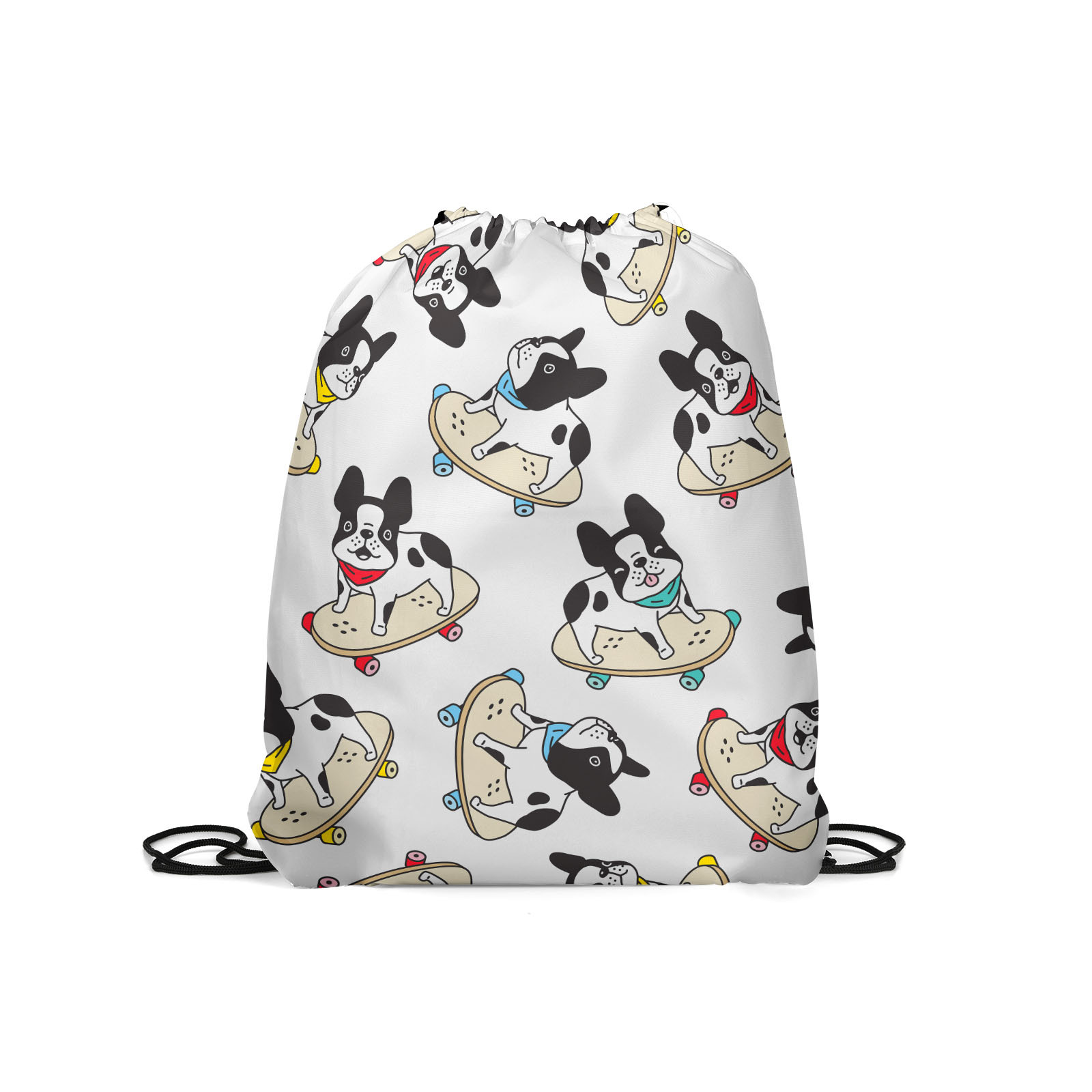 

Мешок для обуви унисекс Gorolla DrawstringBackpack 449 белый, 42х35 см, DrawstringBackpack 449