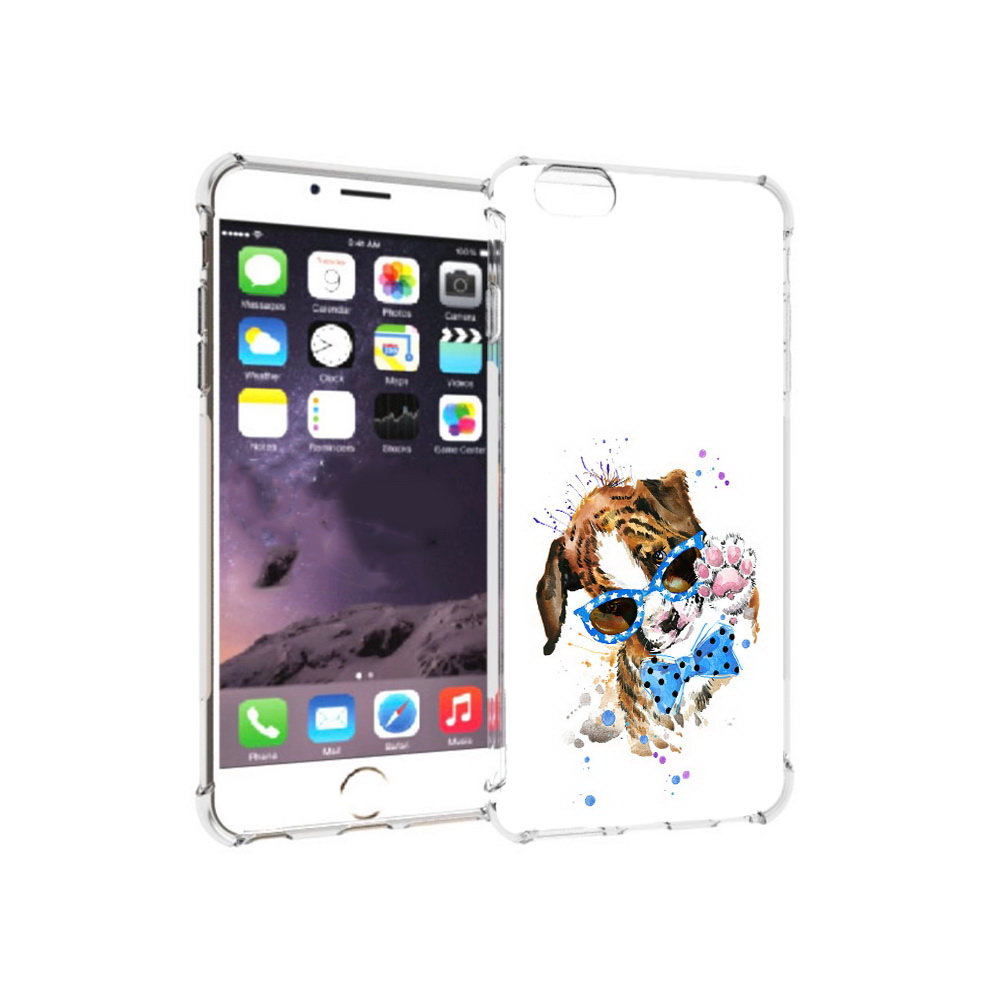 

Чехол MyPads Tocco для Apple iPhone 6 Plus лапочка, Прозрачный, Tocco