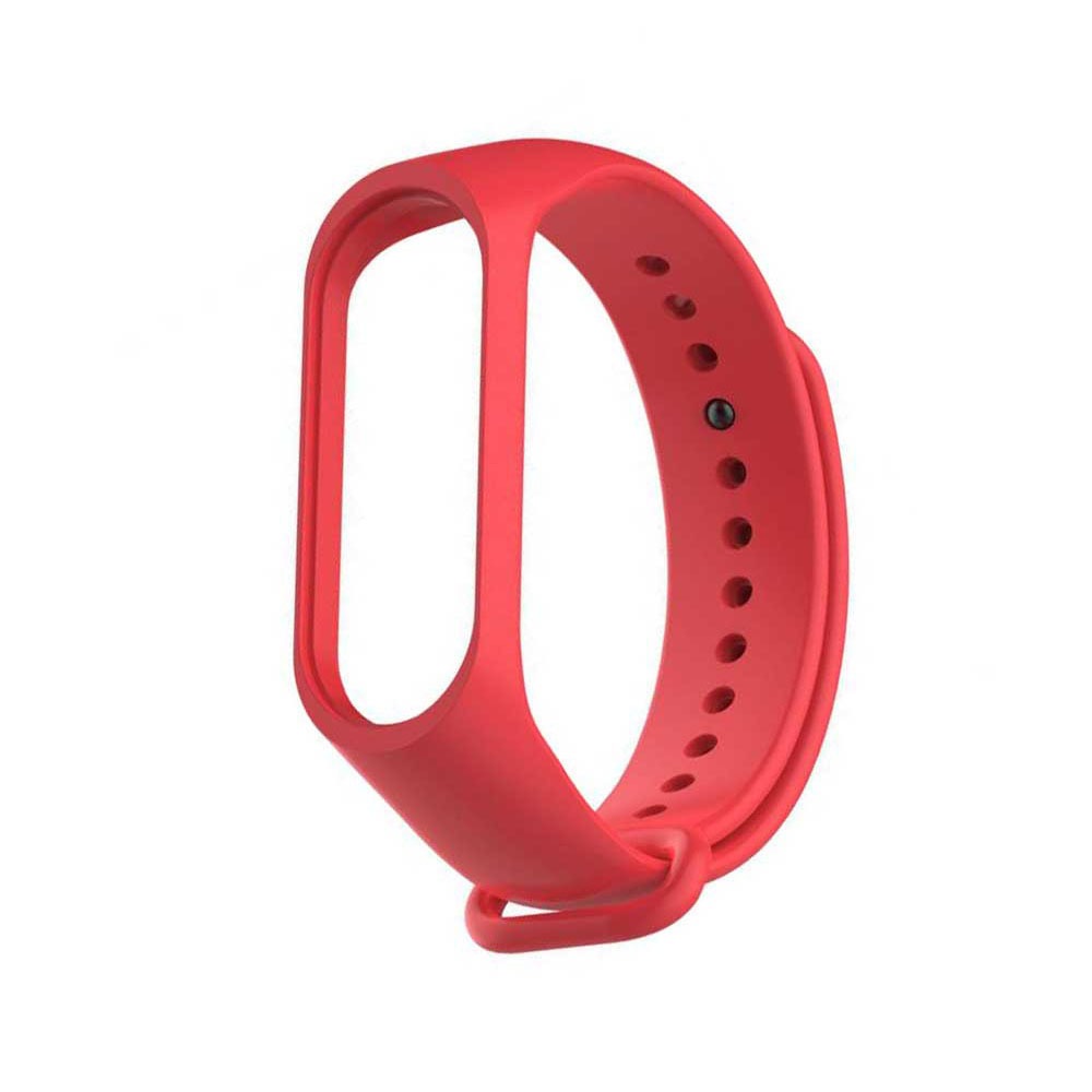 Силиконовый ремешок для Xiaomi Mi Band 5/6 Red