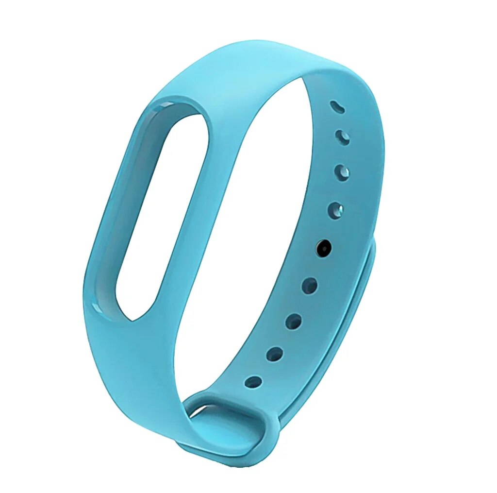 Силиконовый ремешок для Xiaomi Mi Band 5/6 Sky Blue