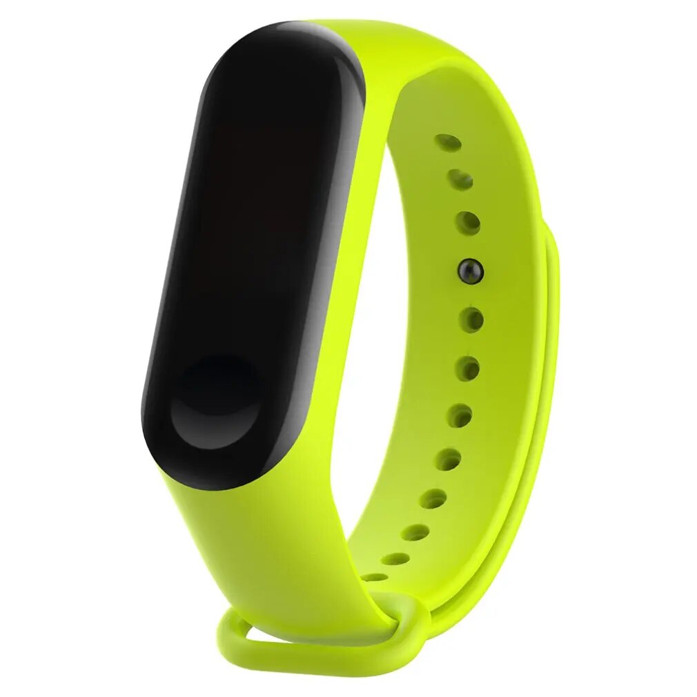 Силиконовый ремешок для Xiaomi Mi Band 5/6 Green