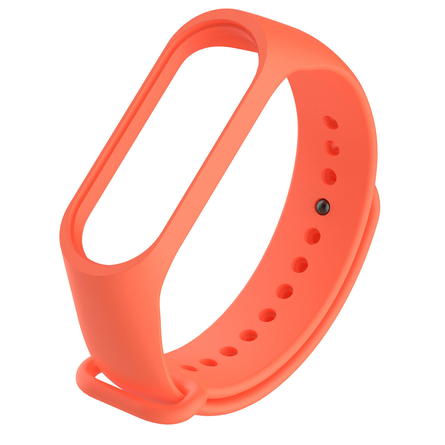 Силиконовый ремешок для Xiaomi Mi Band 5/6 Orange