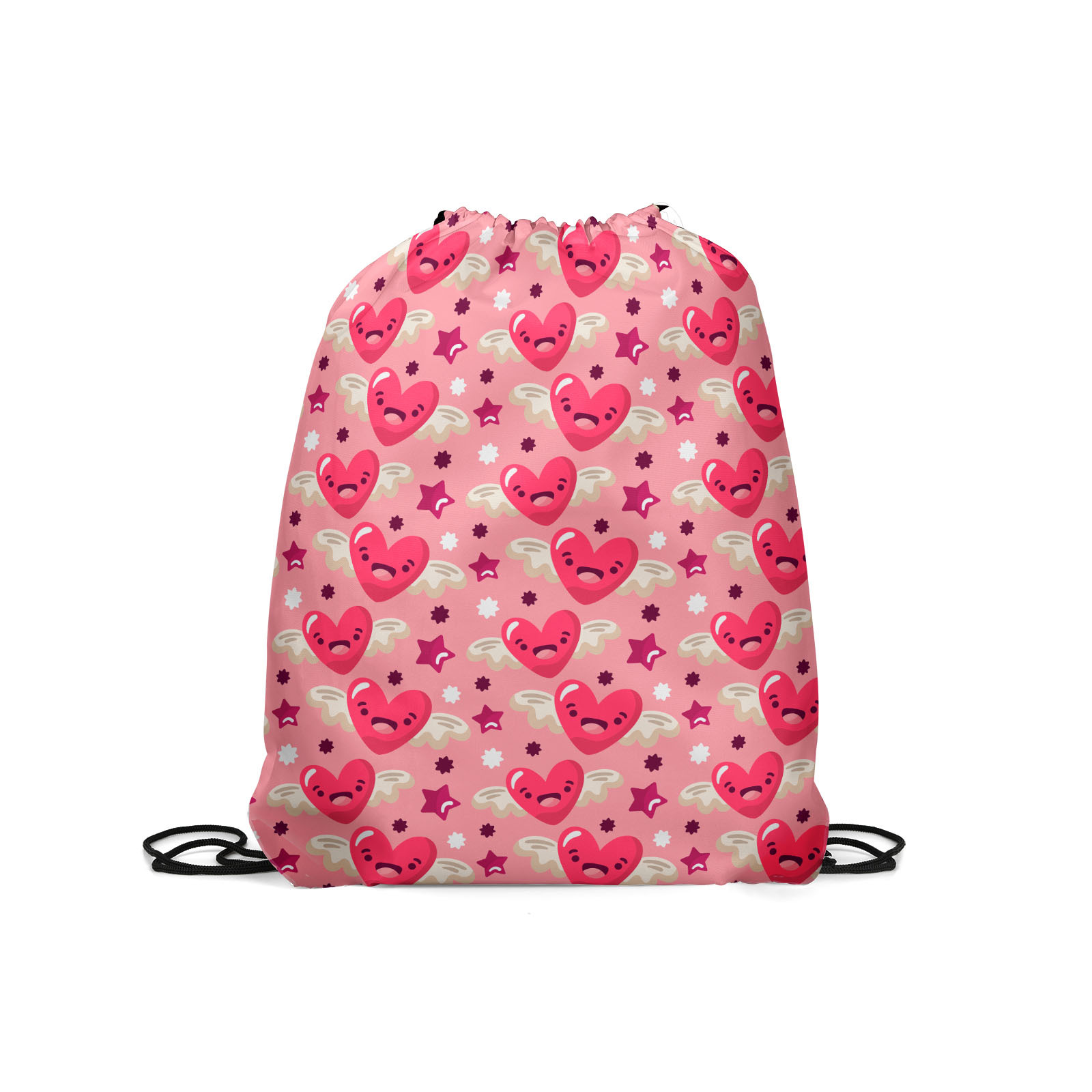 

Мешок для обуви унисекс Gorolla DrawstringBackpack 2274 розовый, 42х35 см, DrawstringBackpack 2274